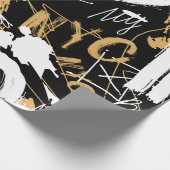 Papier Cadeau style graffiti sans couture motif abstrait. illust (Coin)