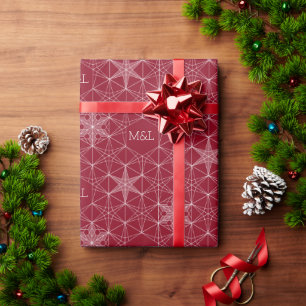 Papier Cadeau Style japonais Snowflake