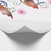 Papier Cadeau Style Koi (Coin)
