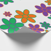 Papier Cadeau Style les années 70 super Super (Coin)