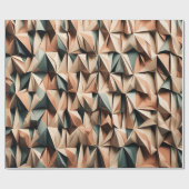 Papier Cadeau Style Origami (Plat)