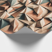 Papier Cadeau Style Origami (Coin)