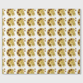 Papier Cadeau style resplendissant (Plat)