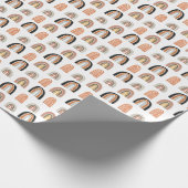 Papier Cadeau Style simple Pastel Rainbow pour enfants (Coin)