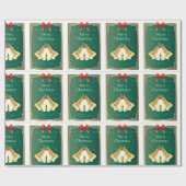 Papier Cadeau Style vintage Noël (Plat)