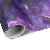 Papier Cadeau Stylin' Purple... (Coin rond)