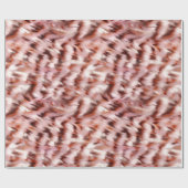 Papier Cadeau Stylish Rose Rose Rose Rose or Zebra Glitz (Plat)