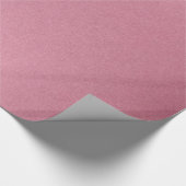Papier Cadeau Stylish Simple Metallic Inspiré Rose (Coin)