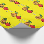Papier Cadeau stylo de pomme d'ananas de stylo (Coin)