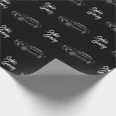 Papier Cadeau Subie gang wrx imprimé blanc (Coin)