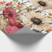 Papier Cadeau Sublimation florale (Coin)