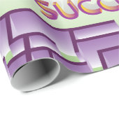 Papier Cadeau Succès du labyrinthe (Coin rond)