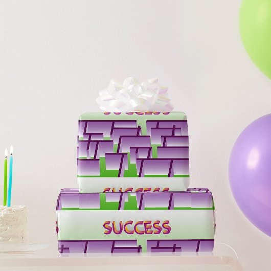 Papier Cadeau Succès du labyrinthe