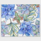 Papier Cadeau Succulentes (Plat)