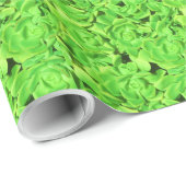 Papier Cadeau Succulentes (Coin rond)