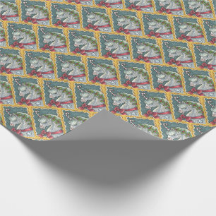 PAPIER CADEAU SUCRE DE CANNE CHRISTMAS UNICORN, LIVRE DE LAVAGE