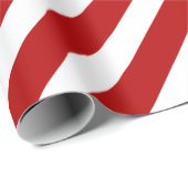 Papier Cadeau Sucre de canne rouge et blanc ou rouge et vert Bas (Coin rond)