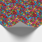 Papier Cadeau Sucrerie colorée de quilles (Coin)