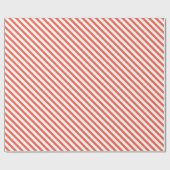 Papier Cadeau Sucres de canne de Noël (Plat)