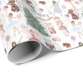 Papier Cadeau Sucres de noix de casse (Coin rond)