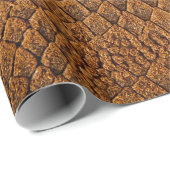 Papier Cadeau süde beautiful patterntern, snake, texture (Coin rond)
