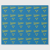 Papier Cadeau Suède (Plat)