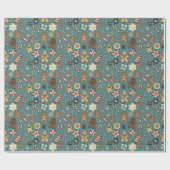 Papier Cadeau Sugarplum Swirls Wrapping Paper (Plat)