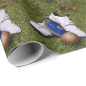 Papier Cadeau Suivi et champ (Coin rond)