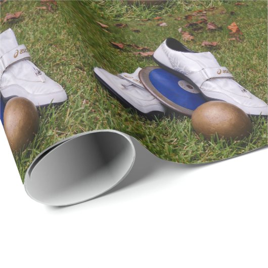 Papier Cadeau Suivi et champ (Coin rond)