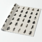 Papier Cadeau Sumi Enk Trees (Déroulé)