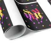 Papier Cadeau Summer  (Coin rond)