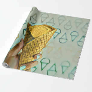 Papier Cadeau Summer ice cream lovers