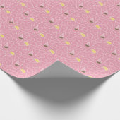 Papier Cadeau Summer Ice Cream Pattern (Coin)