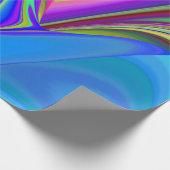 Papier Cadeau Summerfeel, Rainbowart 3D Abstrait (Coin)