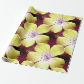 Papier Cadeau Summery Yellow.... (Déroulé)