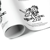 Papier Cadeau Sumo (Coin rond)