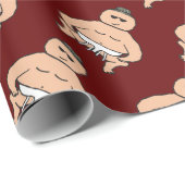 Papier Cadeau Sumo (Coin rond)