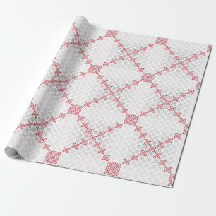 Papier Cadeau SUN traditionnel letton motif géométrique II