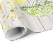 Papier cadeau Sunflower (Coin rond)