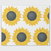 Papier Cadeau Sunflower Disco Ball Retro Party Vibe (Plat)