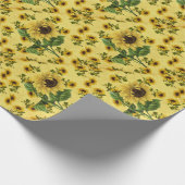 Papier Cadeau Sunflower Love (Coin)