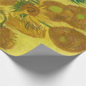 Papier Cadeau Sunflowers par Vincent van Gogh (Coin)