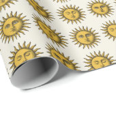 Papier Cadeau Suns (Coin rond)