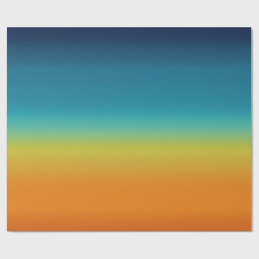 Papier Cadeau Sunset du sud-ouest (Plat)