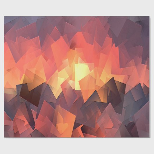 Papier Cadeau Sunset Fun.... (Plat)