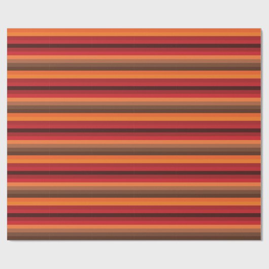 Papier Cadeau Sunset Stripes (Plat)