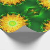 Papier Cadeau Sunshine Dahlias.... (Coin)