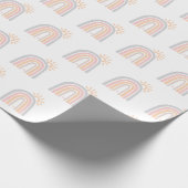 Papier Cadeau Sunshine et Rainbows (Coin)