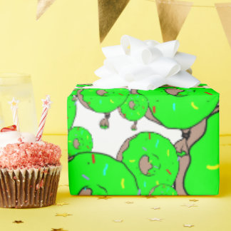 Papier Cadeau Super Big Green Yum