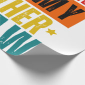 Papier Cadeau Super Comme Ma belle-mère (Coin)